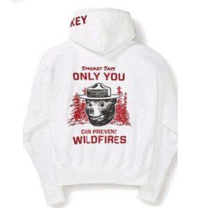 Filson "Smokey Says" White Hoodie